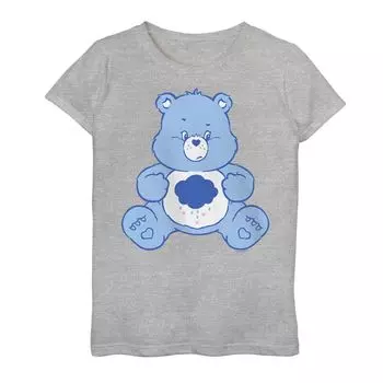 Футболка с графическим рисунком Care Bears Grumpy Bear для девочек 7–16 лет Licensed Character