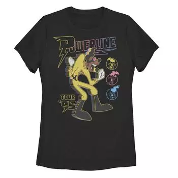 Футболка с графическим рисунком Disney's A Goofy Movie Powerline Tour '95 для юниоров Licensed Character
