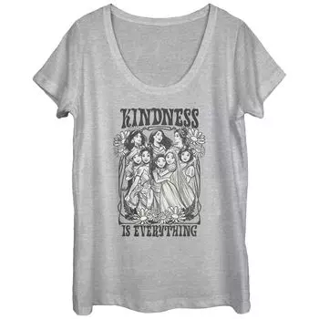 Футболка с графическим рисунком Disney's Princesses Junior' Kindness Is Everything Licensed Character