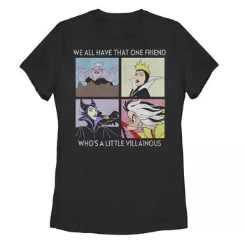 Футболка с графическим рисунком Disney Villains The One Friend Redux для юниоров Licensed Character
