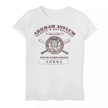 Футболка с графическим рисунком для девочек 7–16 лет DC Comics Batman Arkham Dad DC Comics