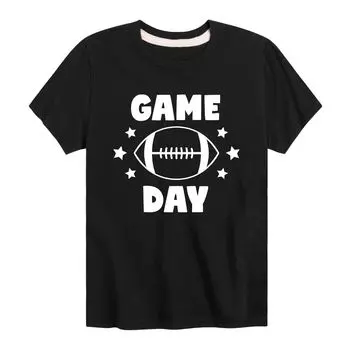 Футболка с графическим рисунком для мальчиков 8–20 Game Day Licensed Character, черный