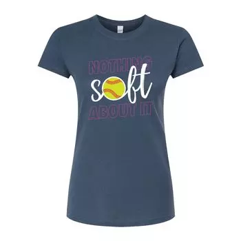 Футболка с графическим рисунком для юниоров Nothing Soft About It Licensed Character, синий