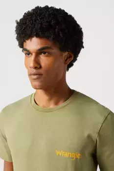 Футболка с графическим рисунком H&M, зеленый