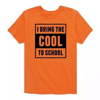 Футболка с графическим рисунком «I Bring the Cool To School» для мальчиков 8–20 лет Licensed Character