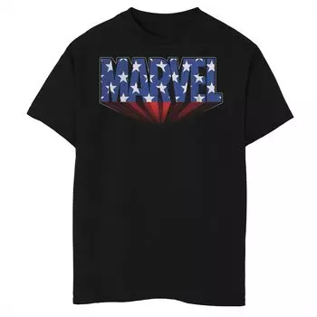 Футболка с графическим рисунком и логотипом Marvel для мальчиков 8–20 лет Marvel