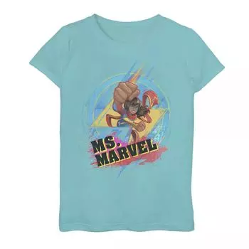 Футболка с графическим рисунком и логотипом Marvel Rising Secret Warriors для девочек 7–16 лет Marvel