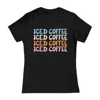 Футболка с графическим рисунком Iced Coffee Nathan W Pyle для юниоров Licensed Character