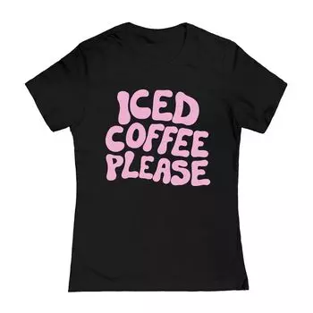 Футболка с графическим рисунком Iced Coffee Nathan W Pyle для юниоров Licensed Character