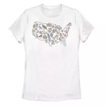 Футболка с графическим рисунком «Иконы штата США» для юниоров