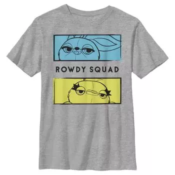 Футболка с графическим рисунком «История игрушек 4» для мальчиков 8–20 лет от Disney/Pixar «Утка и кролик Роуди» Disney / Pixar