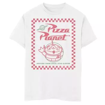 Футболка с графическим рисунком «История игрушек» для мальчиков 8–20 лет Disney/Pixar «Чужой Пицца Планета» Disney / Pixar
