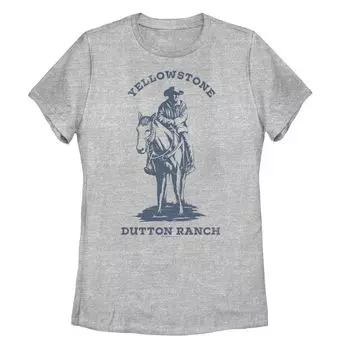 Футболка с графическим рисунком John Dutton Ranch Yellowstone Dutton Ranch для юниоров Licensed Character