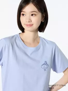 Футболка с графическим рисунком magic for all от yu nagaba ut Uniqlo, голубой