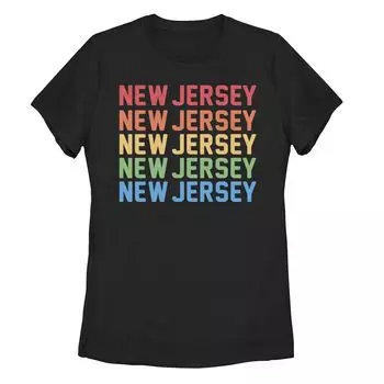 Футболка с графическим рисунком New Jersey Stack для юниоров