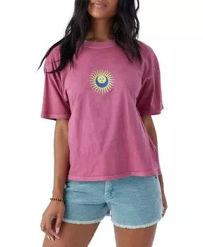 Футболка с графическим рисунком O'Neill, фиолетовый