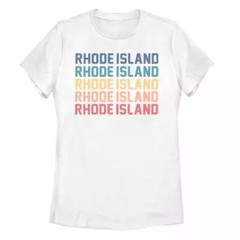 Футболка с графическим рисунком Rhode Island Stack для юниоров
