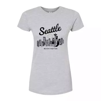 Футболка с графическим рисунком Seattle для юниоров Licensed Character, серый