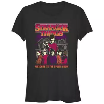 Футболка с графическим рисунком Stranger Things Elevens для юниоров Power And Crew Licensed Character