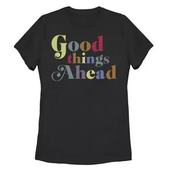 Футболка с графическим рисунком в стиле ретро для юниоров Good Things Ahead