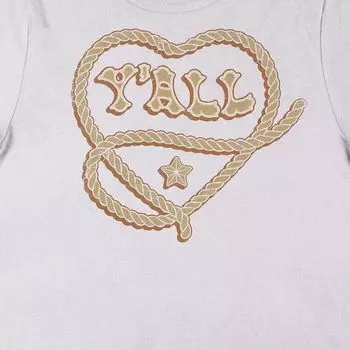 Футболка с графическим рисунком Yall Rope для юниоров