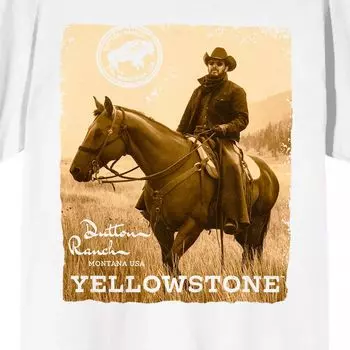 Футболка с графическим рисунком Yellowstone Rip Wheeler Dutton Ranch для юниоров Licensed Character