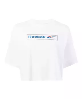 Футболка с графичным логотипом Reebok, белый
