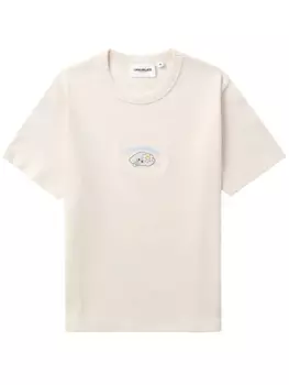 Футболка с графичным принтом CHOCOOLATE, бежевый