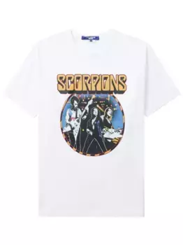 Футболка с графичным принтом Junya Watanabe MAN, белый