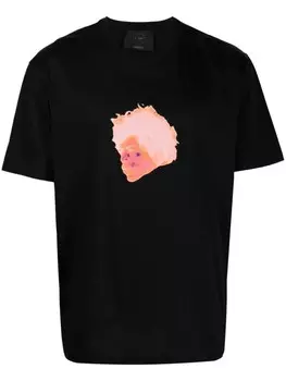 Футболка с графичным принтом Limitato, черный