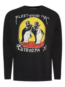 Футболка с графичным принтом MadeWorn, черный