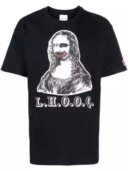 Футболка с графичным принтом Readymade, черный