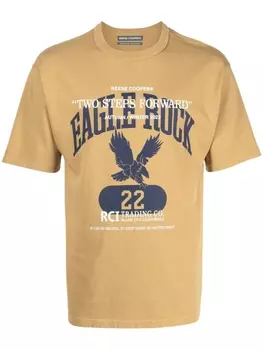 Футболка с графичным принтом Reese Cooper, бежевый