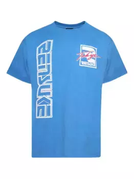 Футболка с графичным принтом RENSUKE TOKYO, синий