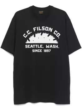 Футболка с графичным принтом Seattle Filson, черный