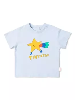 Футболка с графичным принтом Tiny Cottons, синий