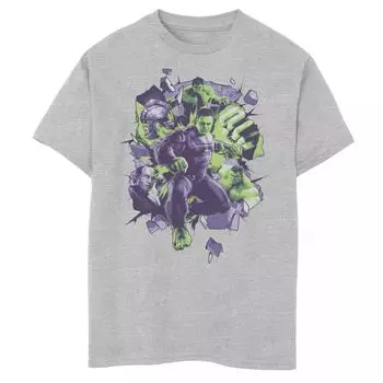 Футболка с графикой «Marvel Avengers: Endgame The Hulk» для мальчиков 8–20 лет Marvel