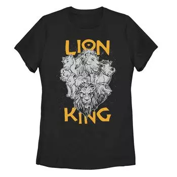 Футболка с групповым фото Disney's The Lion King для юниоров Licensed Character