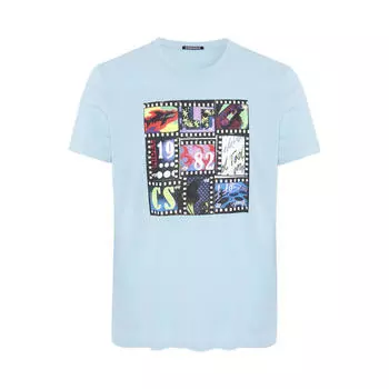 Футболка с художественным принтом спереди CHIEMSEE, цвет blau