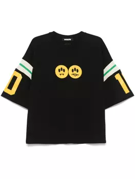 Футболка с иконической улыбкой BARROW, черный