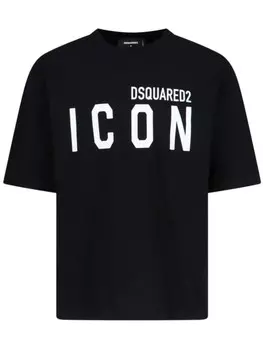 Футболка с иконой DSQUARED2, черный