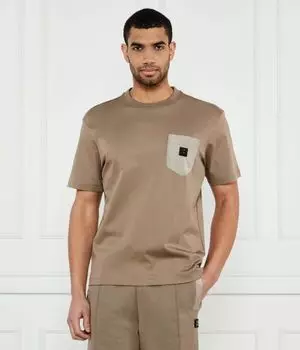 Футболка с имбирем Regular fit Hugo, желтый