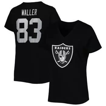 Футболка с именем и номером Fanatics Branded Las Vegas Raiders, черный