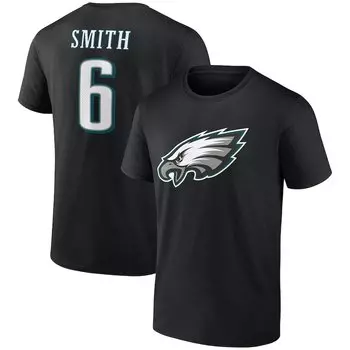 Футболка с именем и номером Fanatics Branded Philadelphia Eagles, черный