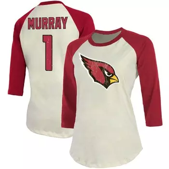 Футболка с именем и номером Majestic Threads Arizona Cardinals, кремовый
