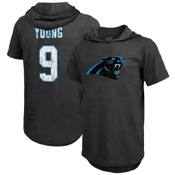 Футболка с именем и номером Majestic Threads Carolina Panthers, черный