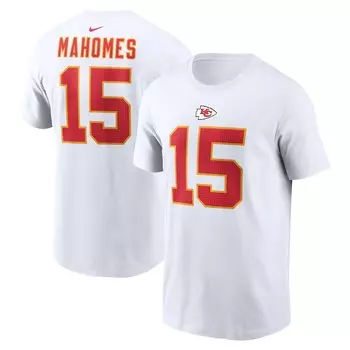 Футболка с именем и номером Nike Kansas City Chiefs, белый