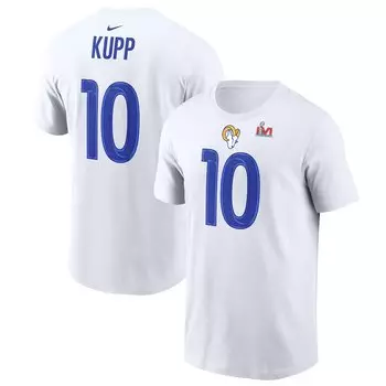 Футболка с именем и номером Nike Los Angeles Rams, белый