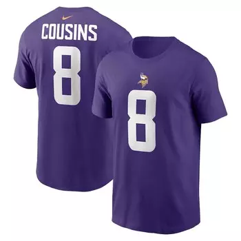 Футболка с именем и номером Nike Minnesota Vikings, фиолетовый