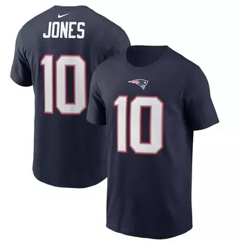 Футболка с именем и номером Nike New England Patriots, нави